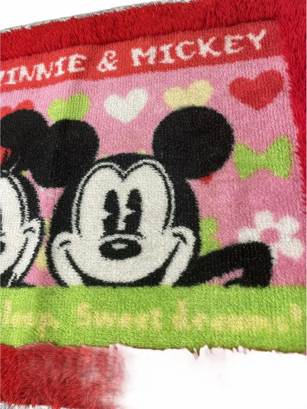 Vintage Disney Minnie & Mickey Rug Collectable Gift Classic Vintage Aesthetic
